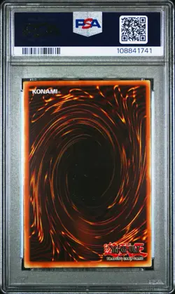 2022 YU-GI-OH! 1ST ED. RED-EYES BLACK DRGN. TIN OF THE PHARAOH's GODS PSA 10 GEM - Image 2