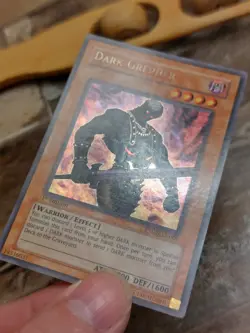 Yugioh Dark Grepher PTDN-EN000 1st Edition Secret Rare LP/MP and TU08 Version NM - Image 3