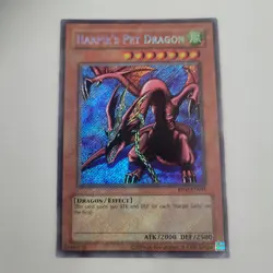 Yu-Gi-Oh Harpie's Pet Dragon Retro Pack 2 Reprint RP02-EN093 Secret Rare MP - Image 2