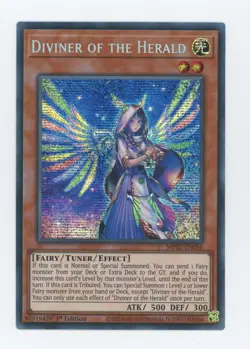Yugioh Diviner Of The Herald MP22-EN056 Secret Rare 1st NM - Image 1