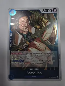 Borsalino OP12-053 Legacy of the Master Foil One Piece Card Game - Image 1