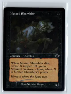 FOIL Nested Shambler Modern Horizons 2 - MTG Magic the Gathering Card - Image 1