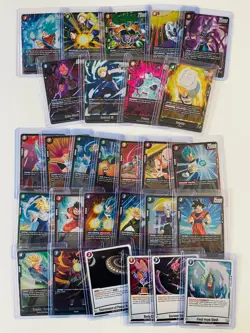 200+ Card NM Dragon Ball Super Fusion World HOLO Lot R SR Leader Alt Art Starter - Image 2