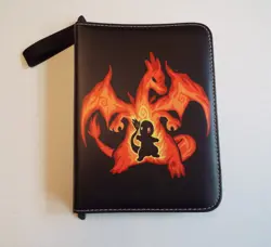 Pokemon Card Binder, Trading card binderFit for 400 Cards, with 50 Removable - Image 1