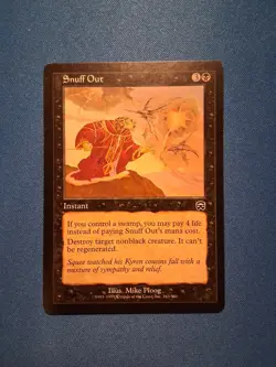 Snuff Out Mercadian Masques LP Magic MTG - Image 1