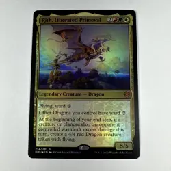 MTG Rith, Liberated Primeval {Foil} Mythic #214 NM Dominaria United (DMU) - Image 1