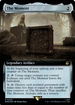 MTG The Moment (Extended Art) Foil NM Doctor Who Magic 459 - Image 1