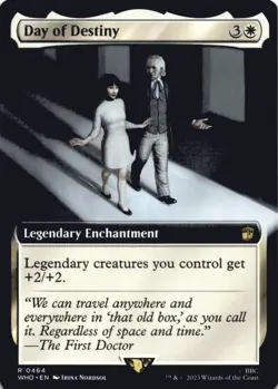 MTG Day of Destiny (Extended Art) Normal NM Doctor Who Magic 4 - Image 1