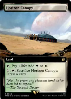 MTG Horizon Canopy (Extended Art) Normal NM Doctor Who Magic 5 - Image 1
