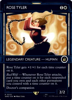 MTG Rose Tyler (Showcase) Normal NM Doctor Who Magic 535 - Image 1