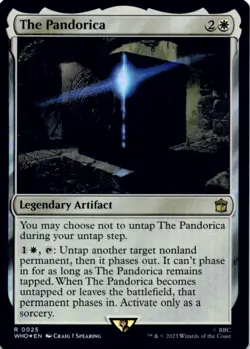 MTG The Pandorica Foil NM Doctor Who Magic 25 - Image 1