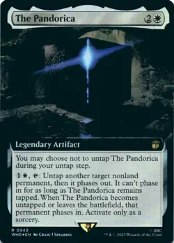 MTG The Pandorica (Extended Art) Foil NM Doctor Who Magic 343 - Image 1