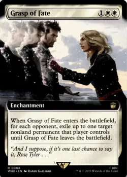 MTG Grasp of Fate (Extended Art) Normal NM Doctor Who Magic 46 - Image 1