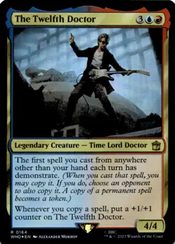 MTG The Twelfth Doctor Foil NM Doctor Who Magic 164 - Image 1