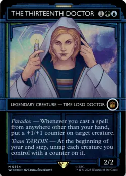 MTG The Thirteenth Doctor (Showcase) Foil NM Doctor Who Magic - Image 1