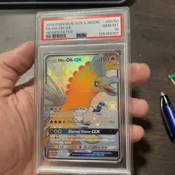PSA 10 Ho-oh GX SV50/SV94 Full Art Hidden Fates 2019 Pokemon Card - Image 3