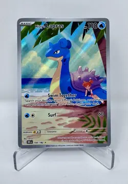Misty's Lapras 194/182 IR Pokemon TCG Destined Rivals NM - Image 1