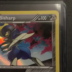 Bisharp 64/114 XY-Steam Siege Holo Pokemon TCG Lightly Played - Image 3