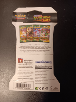 Pokemon Evolving Skies Sleeved Booster Pack Complete Full Art Set - Image 2
