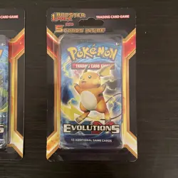 2016 Pokemon XY Evolutions (1) Booster pack & 5 Cards. Lot of 2 - Image 3