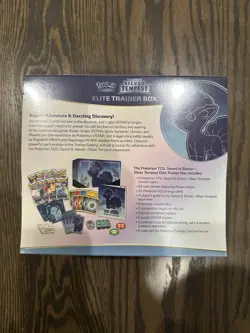 RARE Pokemon TCG Sword & Shield Silver Tempest Elite Trainer Box (ETB) Sealed #1 - Image 3