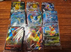 Pokemon TCG S-Chinese Jolteon Flareon Vaporeon Vmax CSHC-01-09 9x Promo Sealed A - Image 3