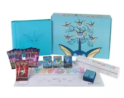 Eevee GX Gift Box Vaporeon Box Pokemon TCG 2024 S-Chinese Exclusive NIS- - Image 1