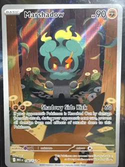 Marshadow Illustration Rare Mega Evolutions Pokemon TCG English NM (In Hand) - Image 1