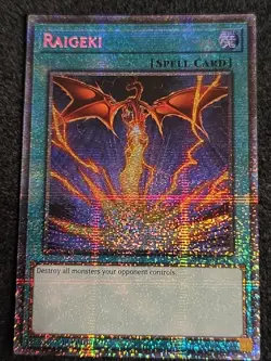 Yugioh Raigeki MP25-EN015 Starlight Rare 1st Edition NM - Image 1