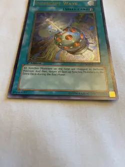 Yugioh! Intercept Wave TSHD-EN050 Ultimate Rare 1st Edition NM/M - Image 3