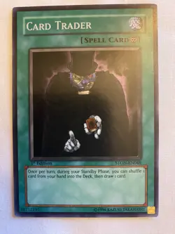 Yugioh Card Trader STON-EN046 1st Edition Super Rare NM/M - Image 1