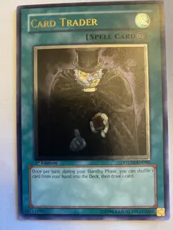 Yugioh! Card Trader STON-EN046 Ultimate Rare 1st Edition NM/M - Image 1