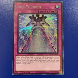 YuGiOh! - Iron Thunder - MP25-EN058 - Prismatic Secret Rare - NM/M - Image 1