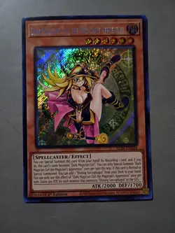 Dark Magician Girl the Magician's Apprentice ALIN-EN004 Secret Rare Yugioh - Image 1
