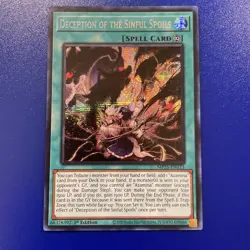 Yugioh Deception of the Sinful Spoils MP25-EN113 Prismatic Secret Rare NM - Image 1