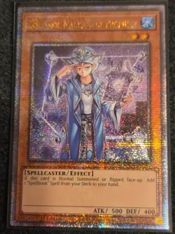 NM Yugioh Spellbook Magician of Prophecy RA04-EN183 Quarter Century Secret Rare - Image 1