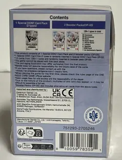 One Piece Card Game Awakening of the New Era Double Pack 2 + Promos Sealed - Image 4