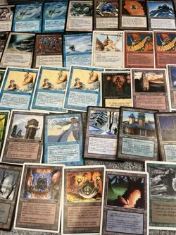 MEGA MTG Vintage Lot 1300+ Cards Dark Ice Age Chronicles 4th Rares EMPTY PACKS - Image 3