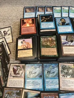 MEGA MTG Vintage Lot 1300+ Cards Dark Ice Age Chronicles 4th Rares EMPTY PACKS - Image 5