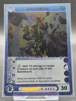 Chaotic Card : Akkrean First Edition Rare creature - Image 1