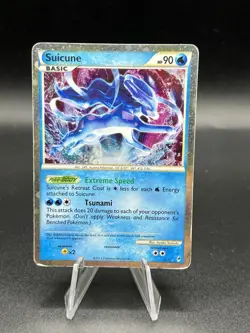 SUICUNE Call of Legends POKEMON Silver Border Holo 2011 Trading Card SL11 HP ZZ1 - Image 1
