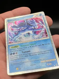 SUICUNE Call of Legends POKEMON Silver Border Holo 2011 Trading Card SL11 HP ZZ1 - Image 2