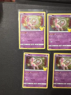 5x- Pokemon TCG Mew Celebrations 011/025 Holo Holo Rare Card Lot - Image 2