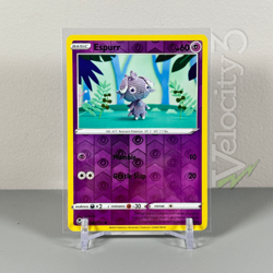 Pokemon TCG Card: ESPURR 81/195 Reverse Holo | Common | Silver Tempest | NM/Mint - Image 1