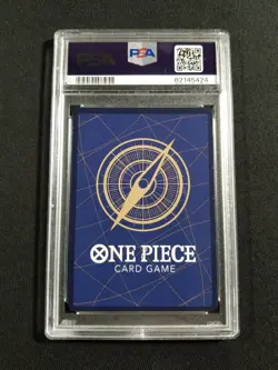 One Piece Card Japanese Holo Monkey D. Luffy OP02-041 PSA 10 GEM MINT Parallel - Image 2