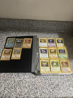 Pokemon Card Collection Binder lot 400+ Vintage First Ed Holo Rare And More - Image 1