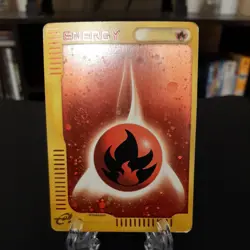 LP Pokemon Card Fire Energy e Series Holo Rare Japanese NINTENDO F/S - Image 1
