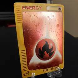 LP Pokemon Card Fire Energy e Series Holo Rare Japanese NINTENDO F/S - Image 3