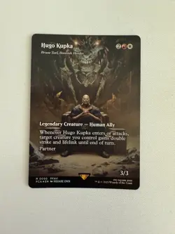 Hugo Kupka (Bruse Tarl, Boorish Herder -Showcase Foil) - MTG FF: TtA (FCA) #50 - Image 1