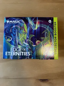 Magic The Gathering Edge Of Eternities Collector Omega Booster Box IN HAND - Image 1